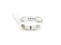 Anello Lorenza Gioielli Uomo in Oro bianco Zirconia 164504-25 - 164504-25